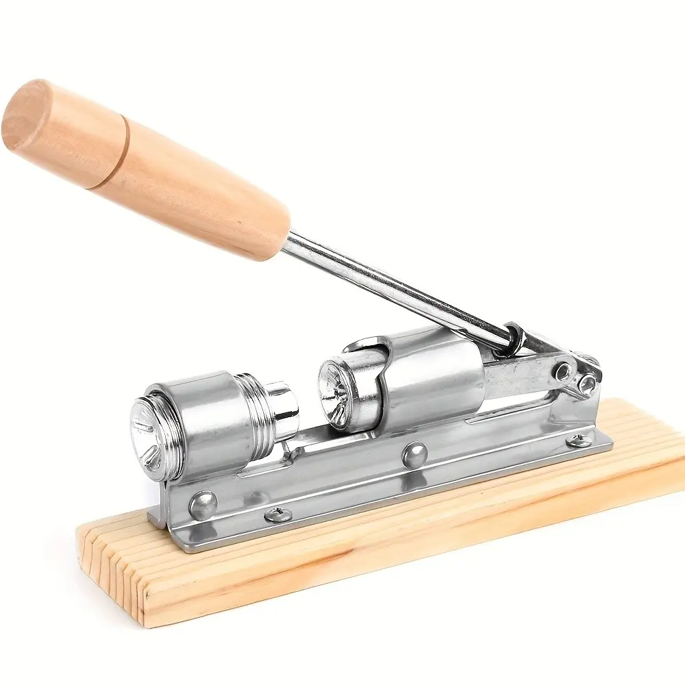 Walnut Cookie Manual Mechanical Nut Cracker, Stainless Steel Adjustable Jaw, Kitchen Tool for Walnuts Almonds Hazelnuts