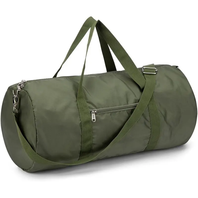 Foldable Duffel Bag for Men and Women, Lightweight Gym Travel Bag with Inner Pocket and Shoulder Strap, 20 24 28 Inch Sports Weekender Bag