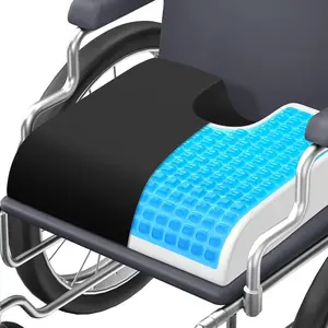U-Shaped Gel Memory  Seat Cushion,  Cushion with Cooling Gel,   Cushion for Office Chair & ,  , ,  , Non-Slip Bottom