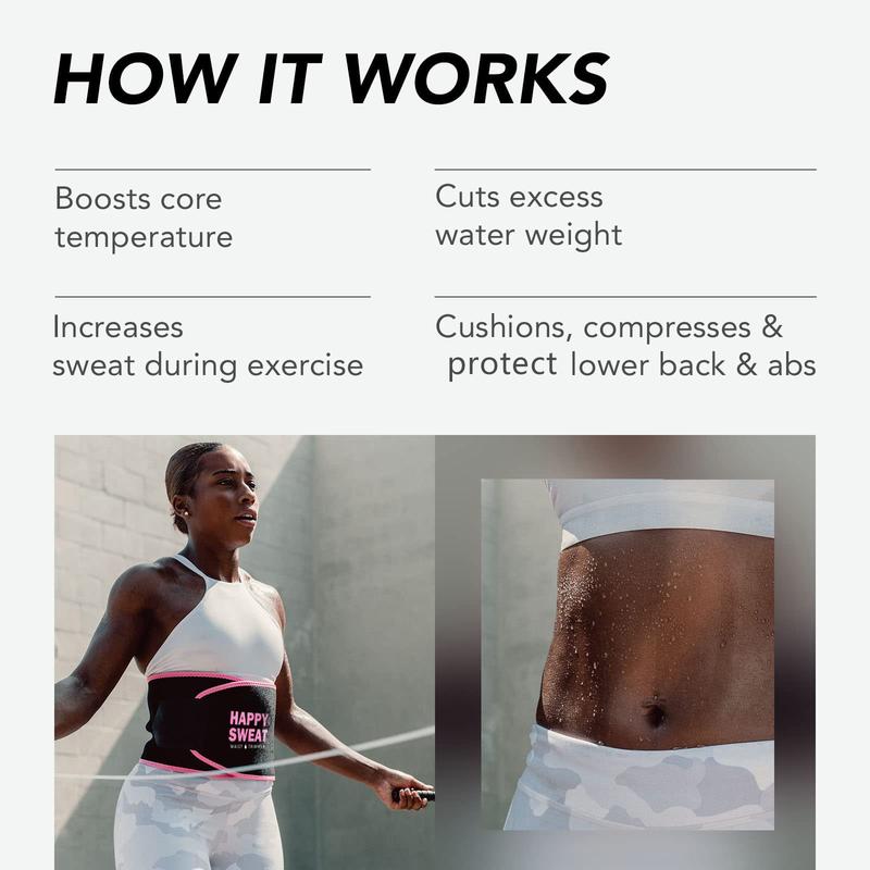 Sweat belt waist trainer for gym sweat band for women fitness running Waist Trimmers for high intensity training