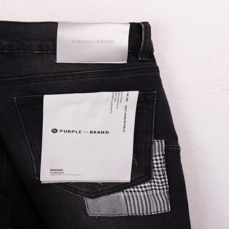 Men's Jeans High Street Black Ripped Old Foot Pants Casual Cotton Denim Fabric graduation  outfits rip frayed jean