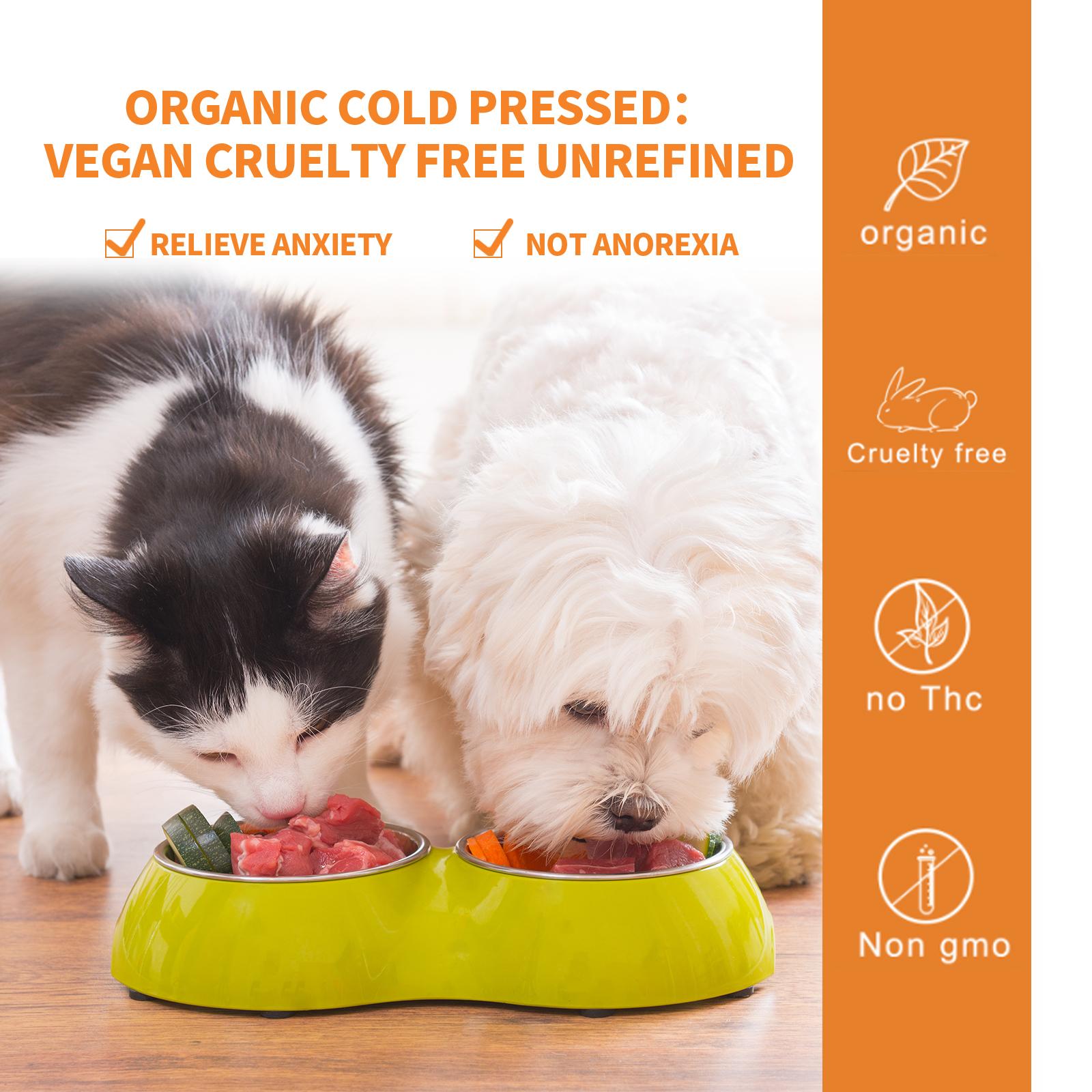 Yegbong Cat and Dog Care Essence: Hemp Seed Oil Essence for Boosting Immunity and Supporting the Health of Cats and Dogs