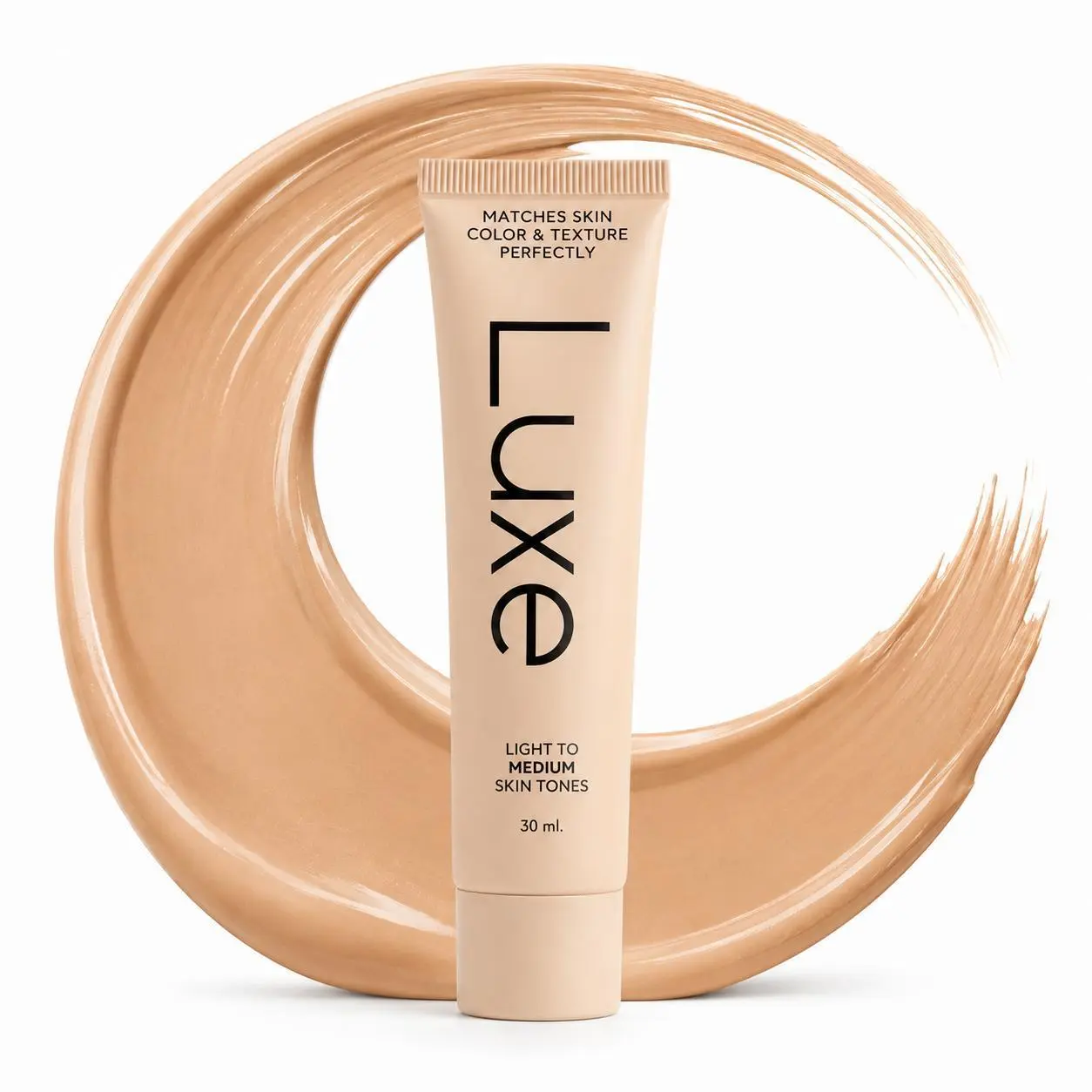 LUXE Color-Changing Foundation for Women | Instantly Blends with Your Skin Tone | Buildable Light-to-Medium or Medium-to-Deep Coverage | 12-Hour Wear | Natural Dewy Finish