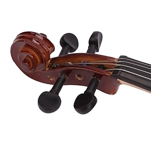 Ktaxon Acoustic Violin 4/4 Full Size - 6 Vibrant Colors (Black/White/Blue/Green/Pink/Natural) | Complete Kit for Child Fiddle Learners 11+ Ktaxon Acoustic Violin 4/4 Full Size - 6 Vibrant Colors (Black/White/Blue/Green/Pink/Natural) | Complete Kit for Child Fiddle Learners 11+