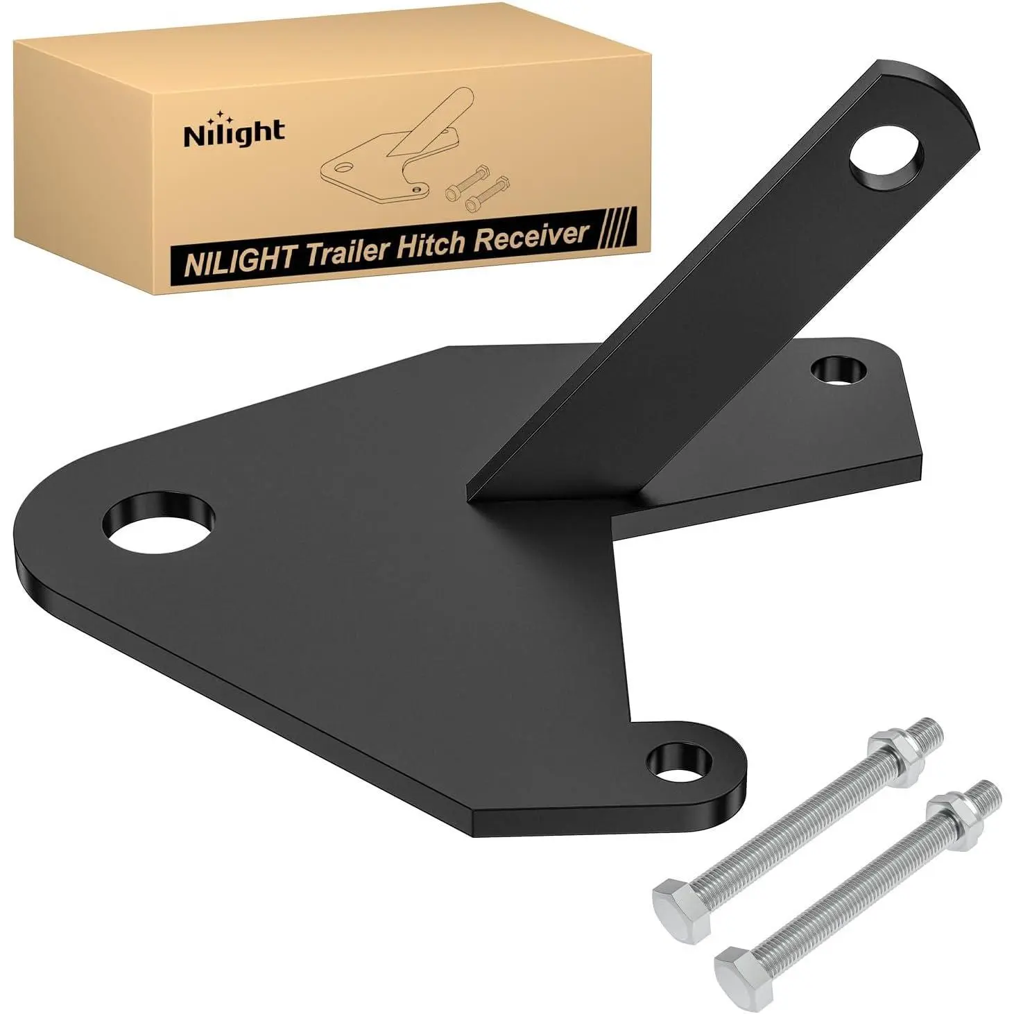 Nilight Trailer Hitch Receiver Compatible with Honda TRX 250 Recon ATV Hitch 1997-2018