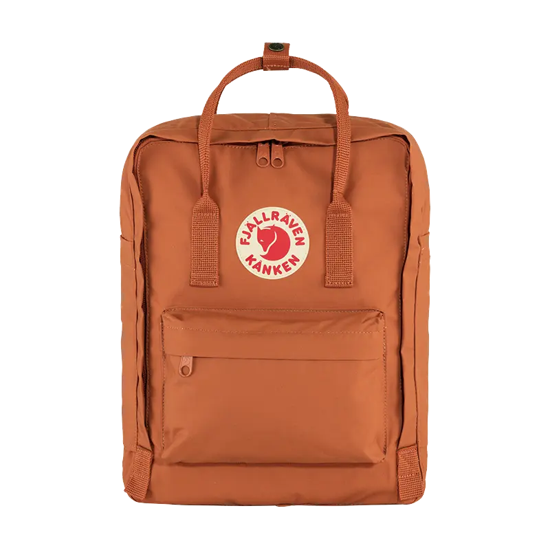 Fjallraven Kanken 16L Backpack for Men and Women – Vinylon Canvas Taupe Style