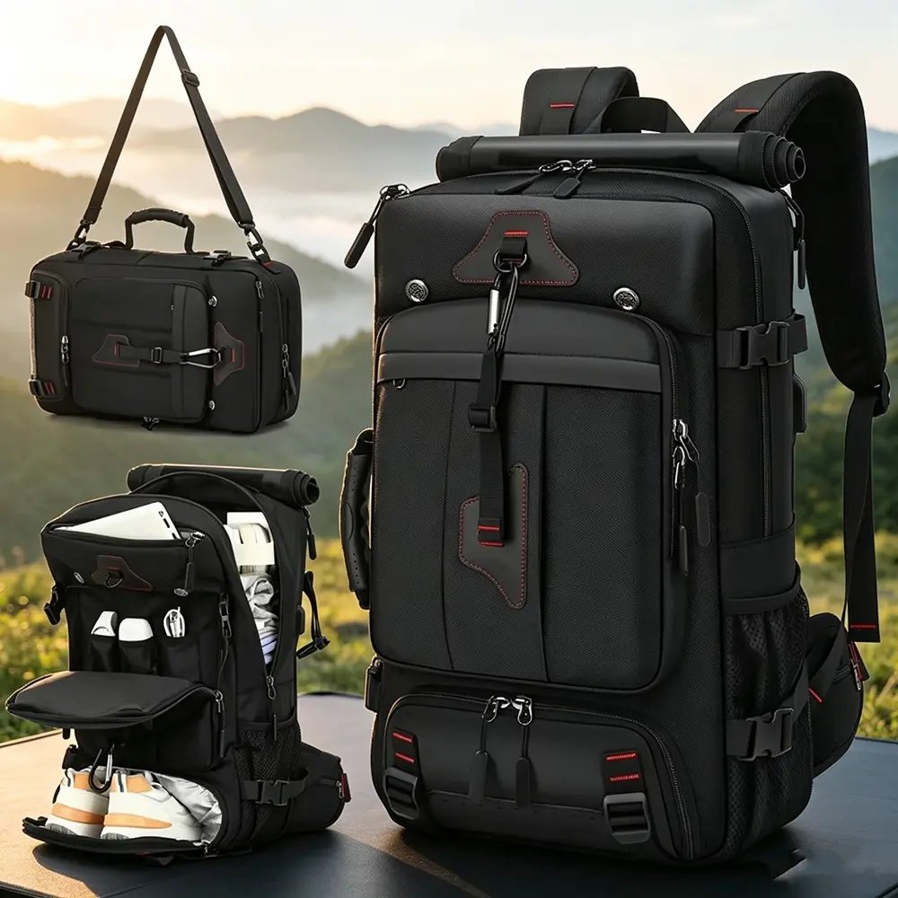 Men's Boarding Travel Backpack, Casual Travel Shoulder Bag, Large Capacity Travel Backpack, Perfect for Daily Use & Outdoor Adventures
