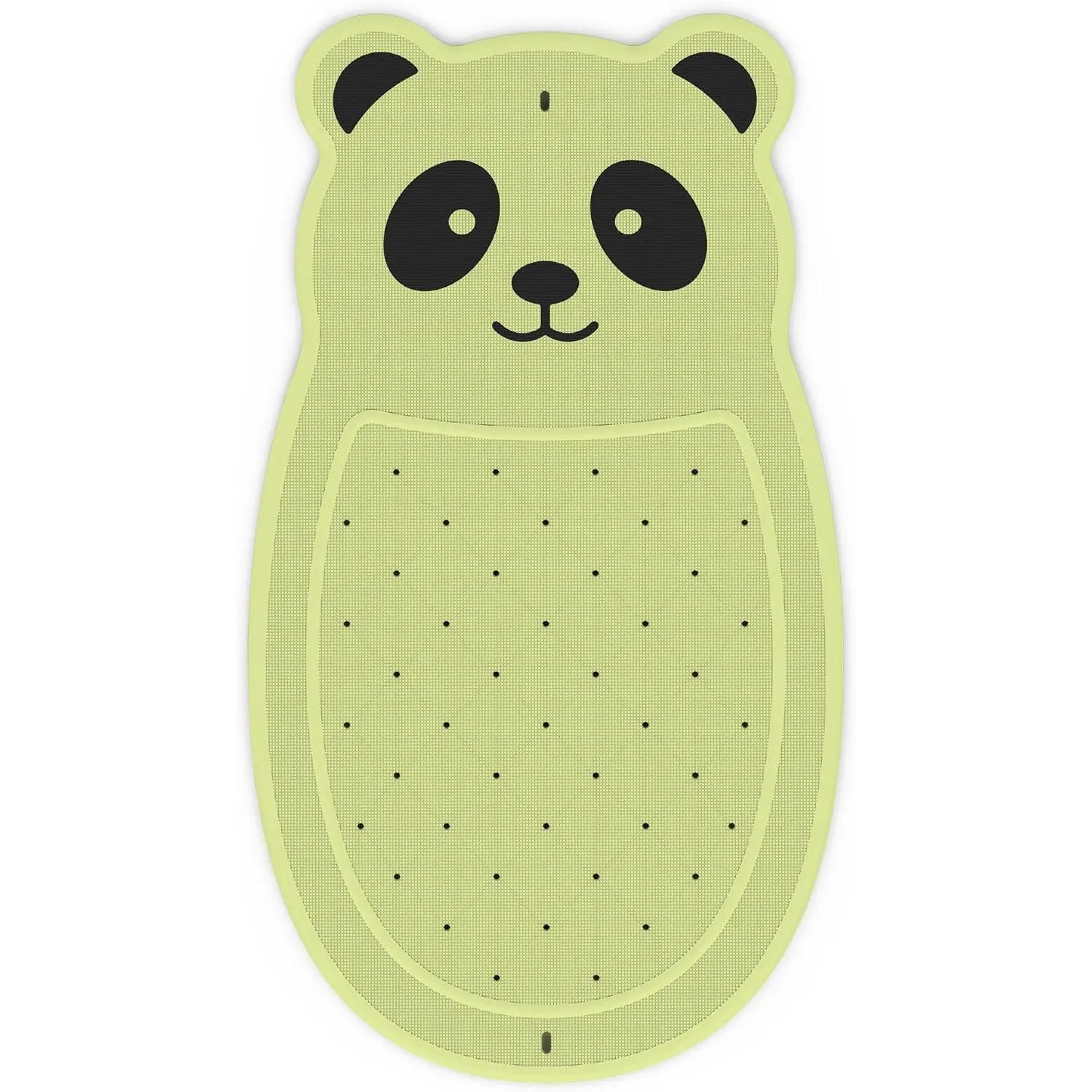 Safe Bath Solution, Bathtub Mat Non Slip for , ,  & Pets,  Rubber  Low Odor  Than PVC, Machine Washable, Suitable for Bathroom, Garden, and Hotel Tubs, Green