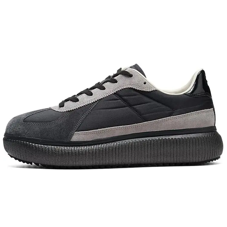 Onitsuka Tiger Delecity Unisex Low-Top Thick-Sole Rubber Walking Trainer Sneakers, Comfortable Durable Versatile Athletic Sports Shoes (Black-Gray Trending, House White Official, Maison Mihara Verifiable with Global Authentication Credentials)