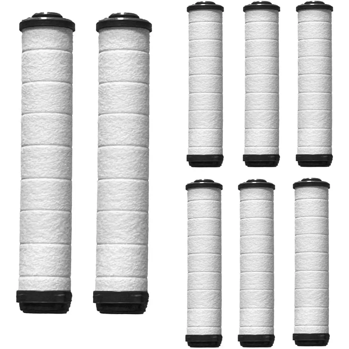 Shower Filter for Handheld Shower , Set of 8 Multi-Storey  Filters for Hard Water  Chlorine and Harmful Substances,Make Bathing Healthier.