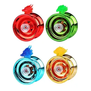 Magic Responsive Aluminum Alloy Yoyo - High-Speed CNC Lathe Spinning Toy for Kids & Teens | Perfect for Beginners & Pros | 4 Vibrant Colors