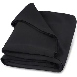 Speaker Grill Cloth, 67"x20" Speaker Cloth Speaker Cover Fabric Stereo Mesh Replacement for Home Speakers, Stage Audio Speakers and Vintage Carpet Subwoofer Repair - Black Mesh Fabric