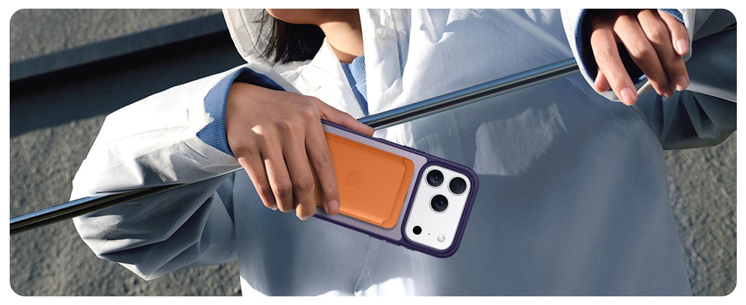 [2 Pack Screen Protector ]Magnetic Phone Cases for iPhone 17 Pro Max 16 15 14 13 12 Pro Max Plus Case, Magnetic Translucent Matte Case with 2PCS Tempered Glass Screen Protector Slim Phone Case for iPhone 17 Pro Max 6.9'', Black