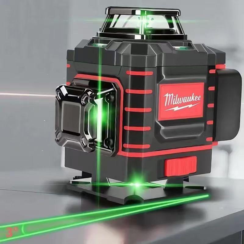 Milwaukee Degree Vertical Cross Laser Level 360 Green Beam  Horizontal And Rechargeable Battery Tools cycle groover