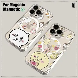 Chiikawas Hachiwares Usagi For Magesafe Magnetic Phone Case for iPhone 17,16,15,14,13,12,11,Pro,Max,Plus Phone Cover