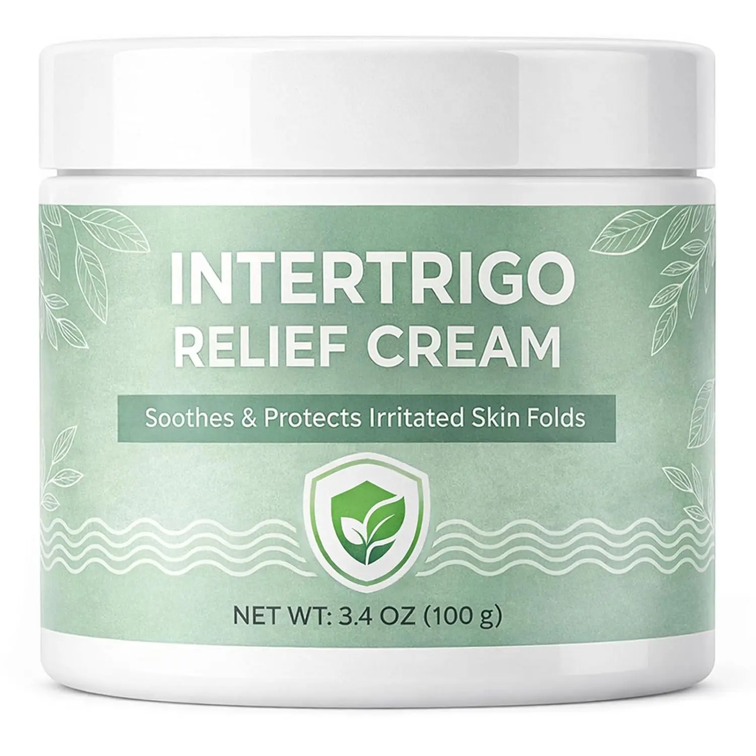 Intertrigo Cream – Skin Fold Barrier Cream for Moisture & Friction Protection, Helps Support Skin Comfort, Fast-Drying Non-Greasy Formula for Friction-Prone Areas, 3.4 oz (100 g) (1)