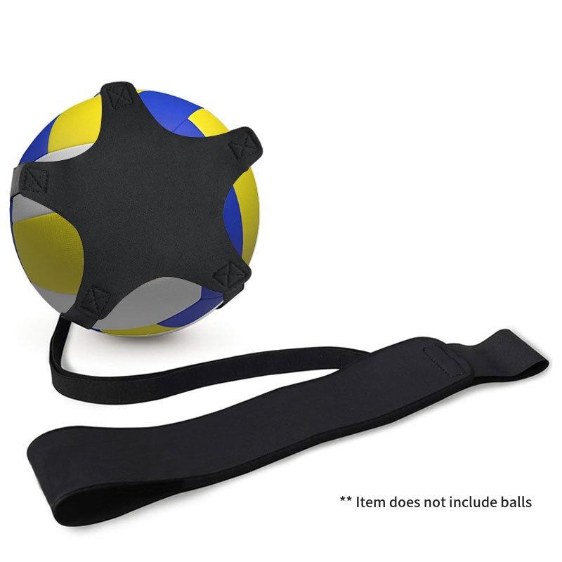 Volleyball Rebound Belt Trainer Elastic Cords Solo Practice for Serves Spiking Defense Indoor Beach Training