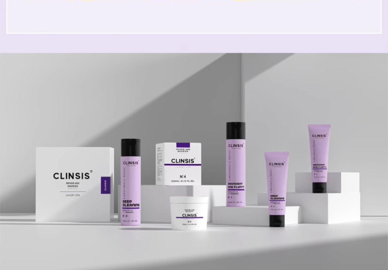 CLINSIS Nº4 Hair Mask - Luxurious Repair, Shiny Hair with Moroccan Argan Oil & French Marula Oil - 258ml - Nourish, Smooth, Repair, Long Lasting Fragrance Aroma Organic Protective Barrier Sandalwood Haircare Scent Salon Scented anti-Frizz Treatment