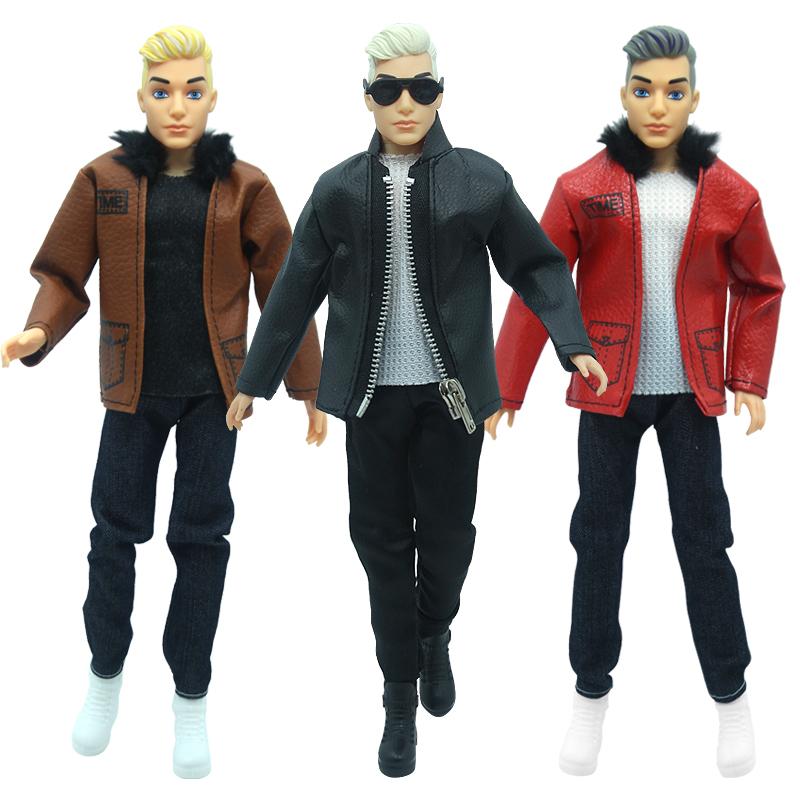 1/6 Male Doll With Clothing Set Homesome Soldier Men Doll  Handmade Clothes Outfit For 29CM Ken Prince Doll