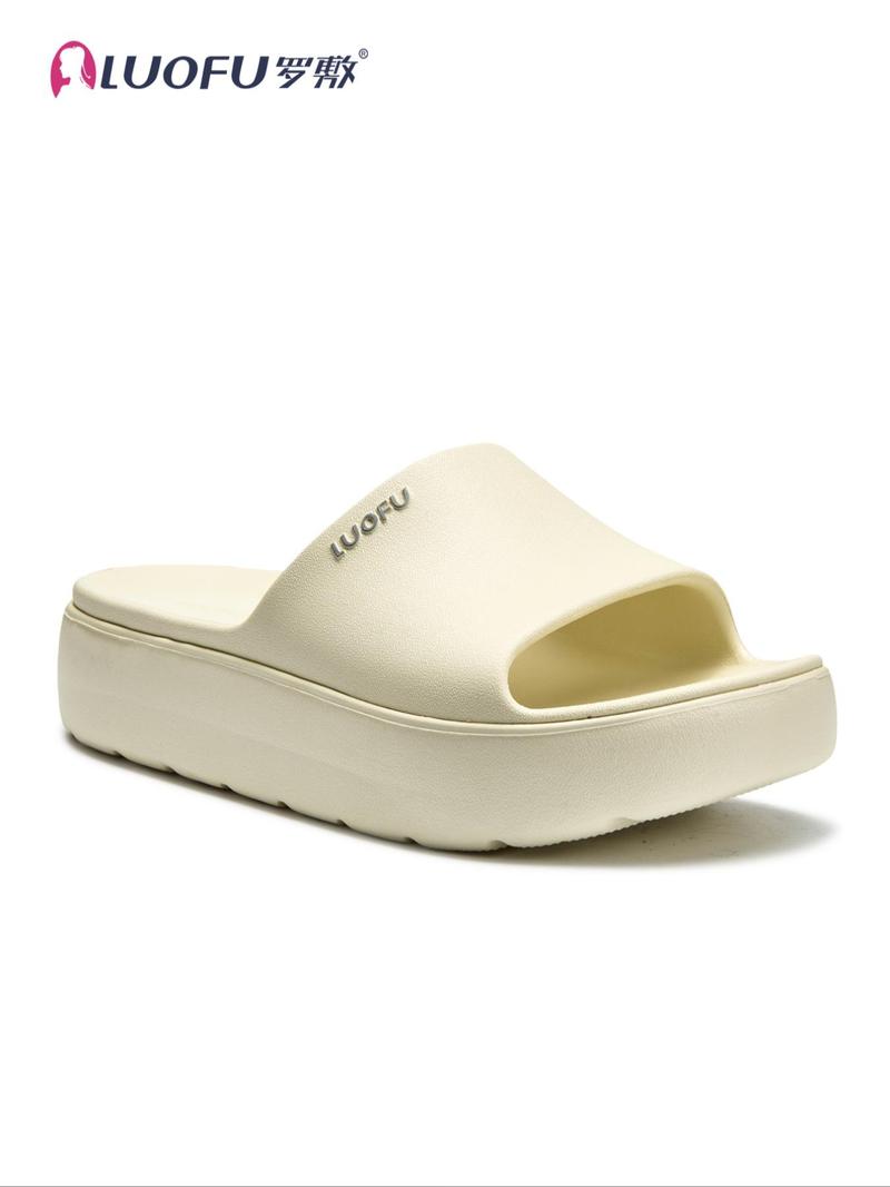 Women's Fashionable Colorblock Double Buckle Design Slides, Casual Comfortable Flat Sandals for Summer, Lightweight Breathable Shoes for Outdoor Activities, Footwear, Slippers for Women