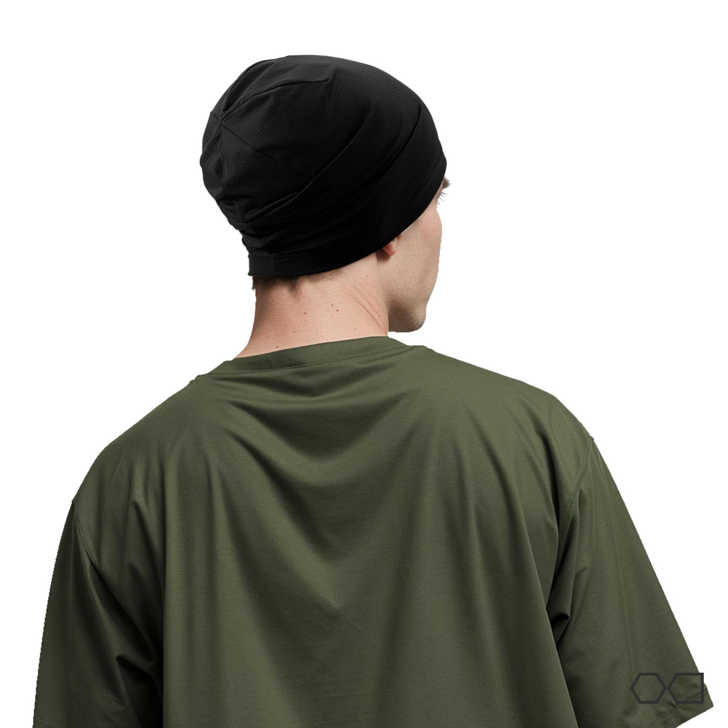 SHINENEOTH 2/3Pcs Breathable Skull Cap Men Beanie Do-rag Lightweight Sweat Wicking Hat Head Wrap Under Helmet Liner for Motorcycle Running Bandana Cycling