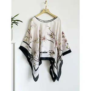 French Boho Paisley Silk Feel Shawl – Luxury Windproof Sandproof Scarf Wrap, Stylish Fashion Accessory for Women