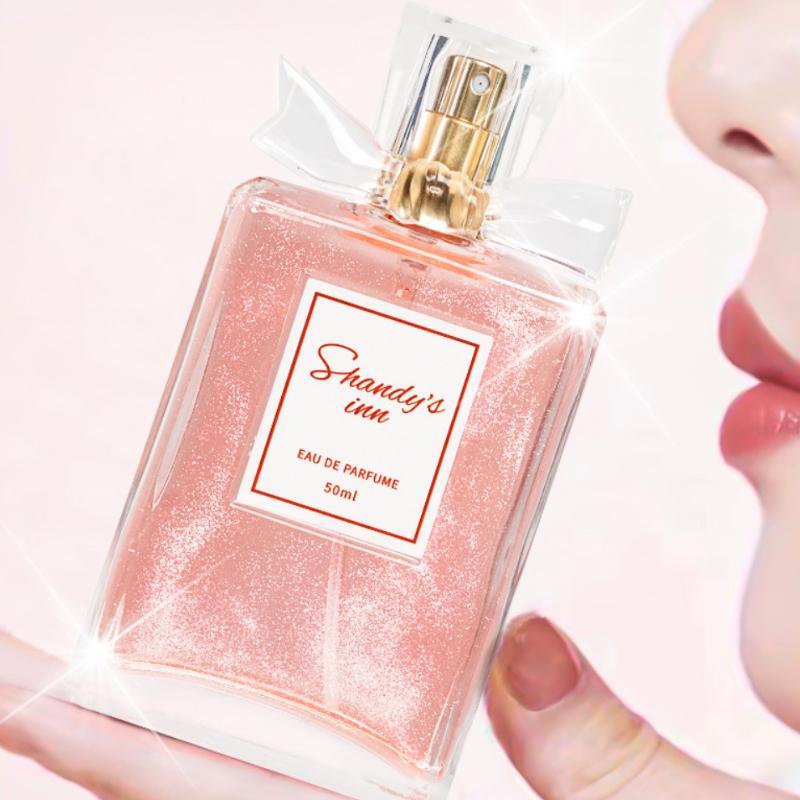 50ML Women's Perfume, Long-lasting Fresh Rose Scent, Long Shelf Life Elegant Gift for Women, Trendy Party and Daily Use Fragrance, Floral Scents Perfume