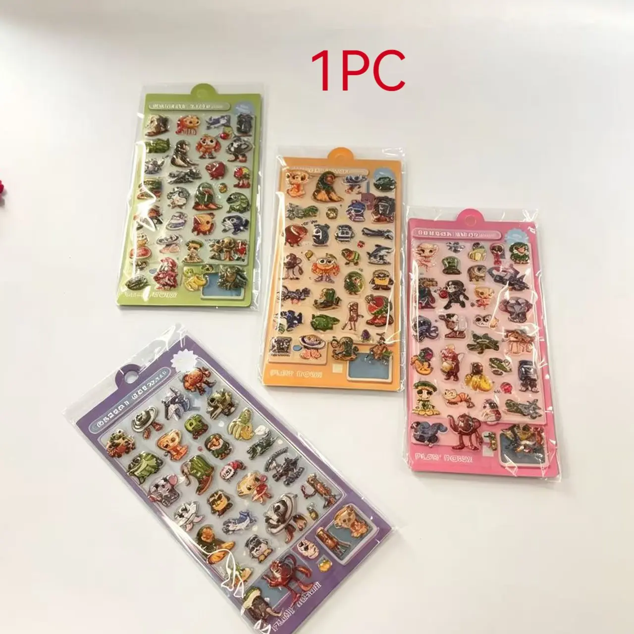 3D Resin Stickers, Fantasy Ancient Chinese Monsters, Cute Cartoon Bio Decor, DIY Phone Case, Water Bottle, Notebook, Craft Kit