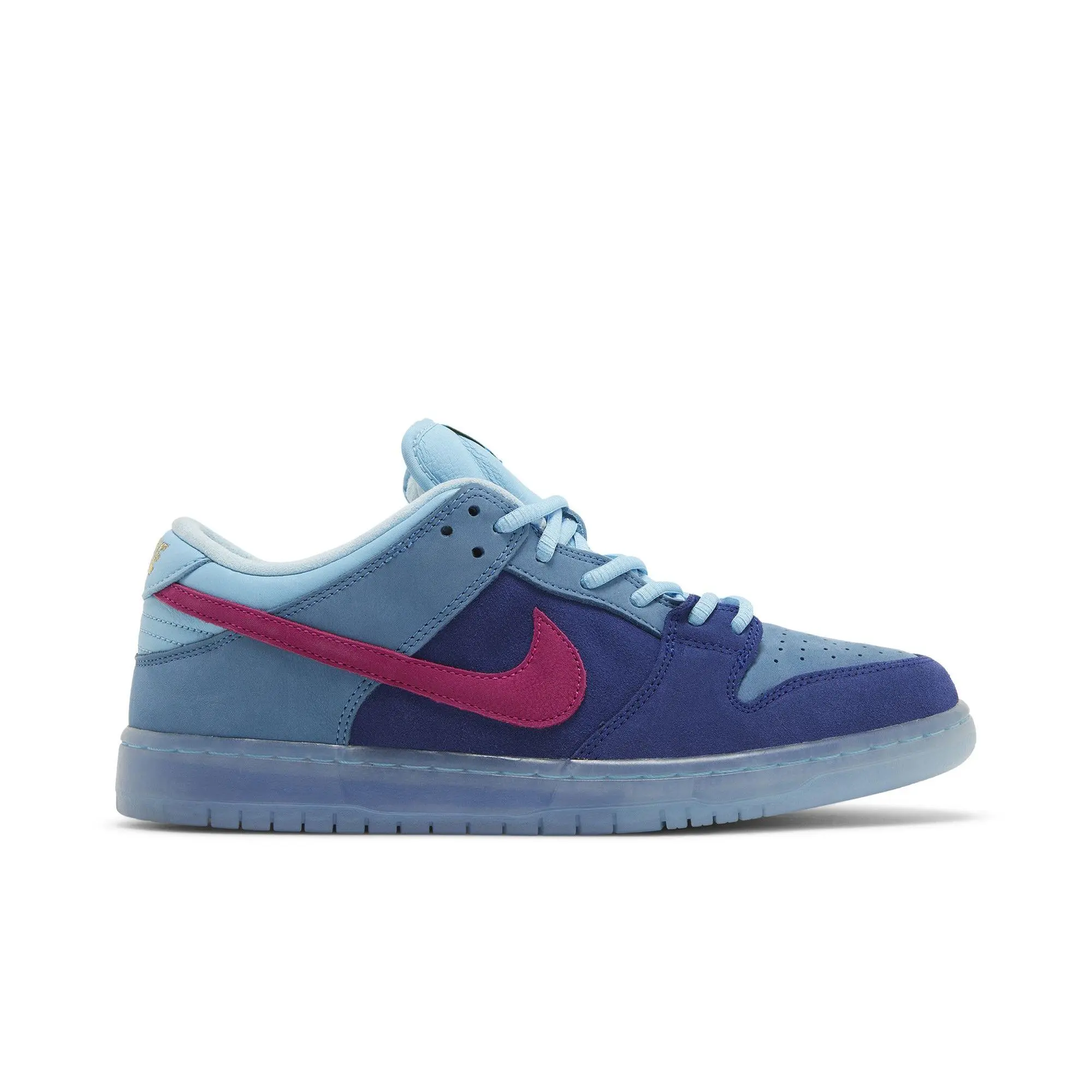 Run The Jewels x Nike Dunk Low SB '4/20' (Unisex) Deep Royal Blue/Active Pink/Blue Chill sneakers DO9404 400