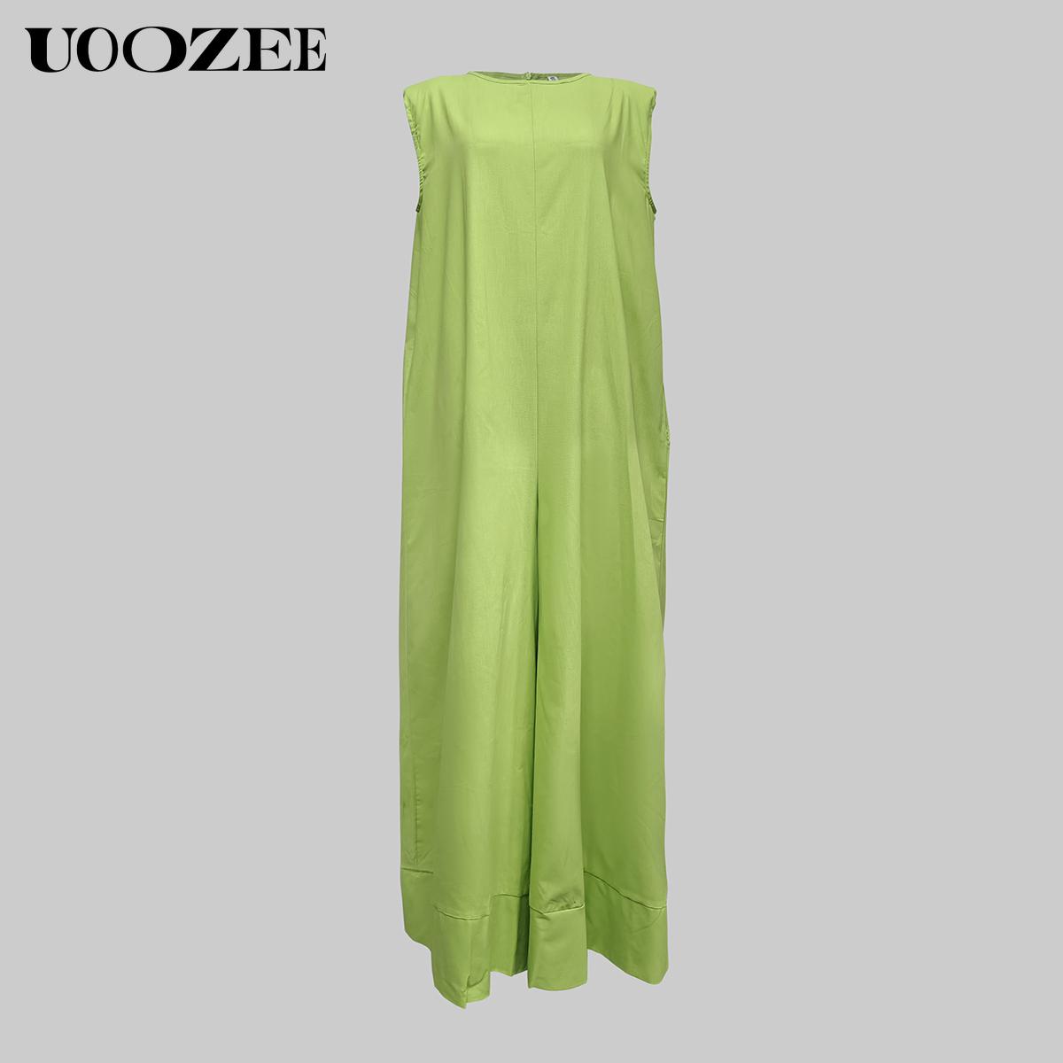 Multiple Colors Sleeveless Wide Leg Jumpsuit – Basic Style Simple and stylish, highlighting the daily elegance of modern women