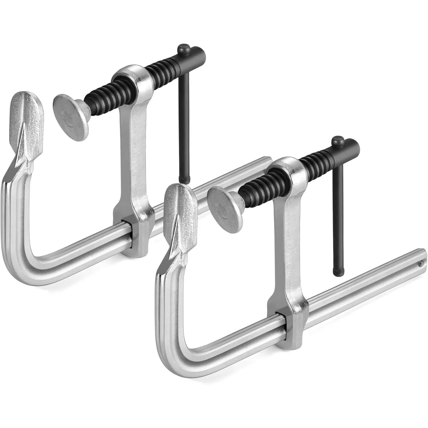 Bar Clamps - 6-Inch Heavy-Duty Drop Forged Steel 2-Pack for Woodworking, 2 Clamps (Baby & Maternity Fashion Accessory Compatibility), Fast Shipping, Affordable Prices
