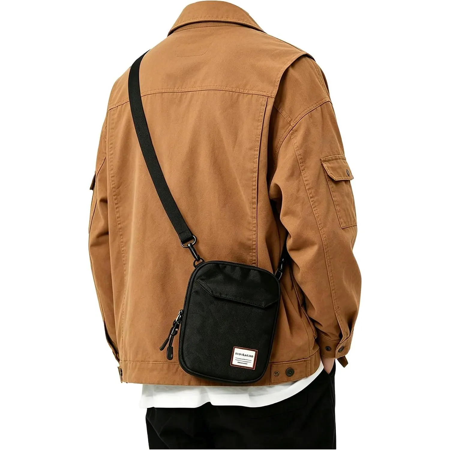 Mini Crossbody Bag  Bag for Men, Small Messenger Satchel Bag for Women