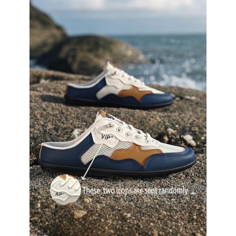 (New)Men's Fashionable Breathable Non-slip Beach Sandals, Casual Comfortable Sports Sandals for Indoor Outdoor Wear,  All-match Sneaker Shoes for Daily Wear(Gift)11