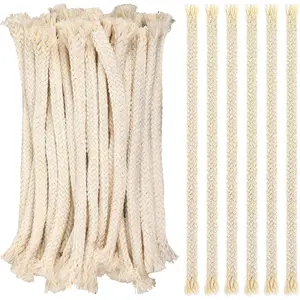 40pcs Round Cotton Oil Lamp Wicks, Kerosene Heater Replacement Wicks for Oil Lamps, Alcohol Candle Burner and Lantern