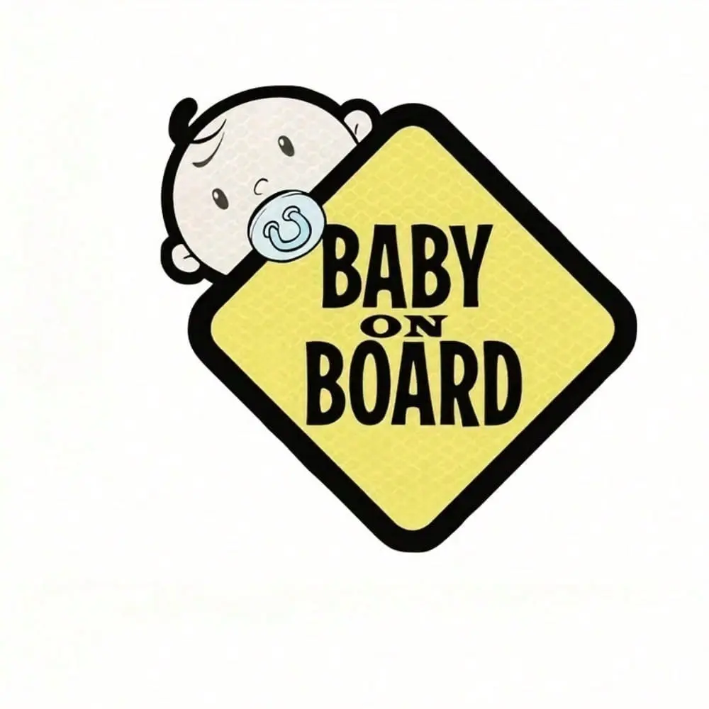 Ensure Your Baby's Safety on the Road with Car Stickers, Bumper Sticker, Stickers for Cars, Durable Design for Long-Lasting Protection, Perfect for Parents Seeking Reliable Solutions