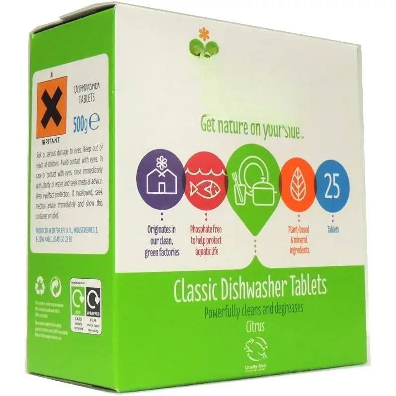 Classic Dishwasher Tablets 25 Citrus  Tablets 500g