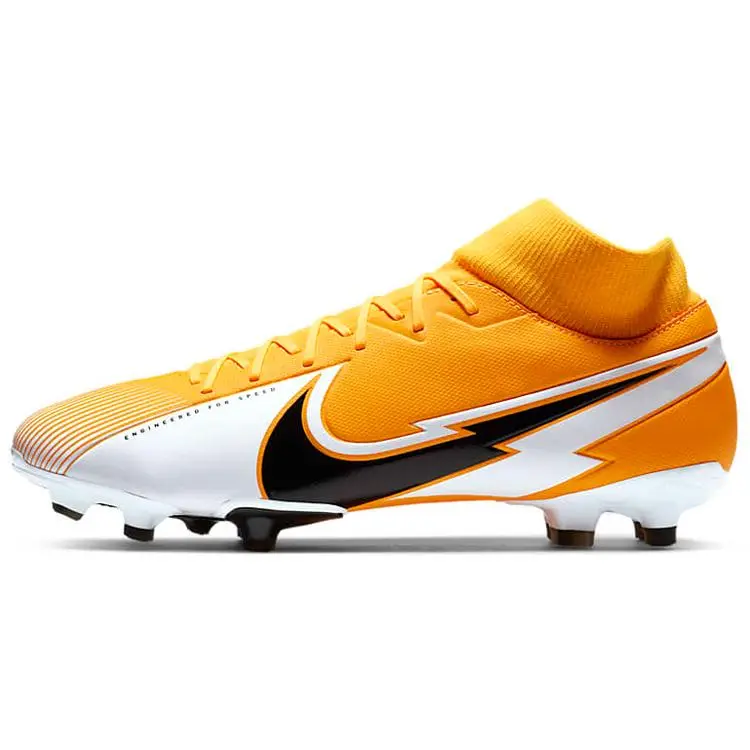 Men's-Women's Nike Mercurial Superfly 7 Academy MG Football Cleats - Synthetic Leather, Shock Absorb, Artificial Turf Traction, House White Official Maison Mihara Casual Trainers