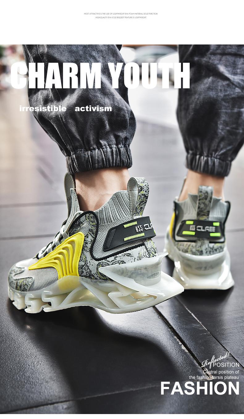 Sneakers That Actually Fit Big Feet Flyknit Running Basketball Shoes (Sizes Up to 13.5)18222