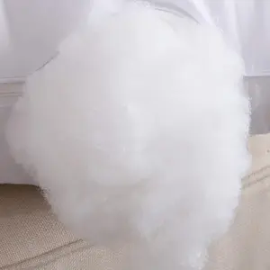 2.2 LB (35.3 OZ) Premium Machine Washable White Polyester Fiberfill Stuffing for Stuffed Animals, Pillows, Quilts, Paddings, Poufs
