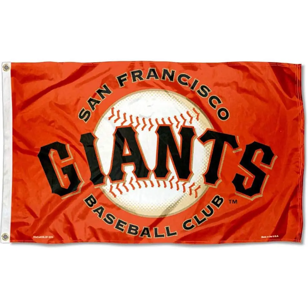 WinCraft San Francisco Giants Orange Flag and Banner