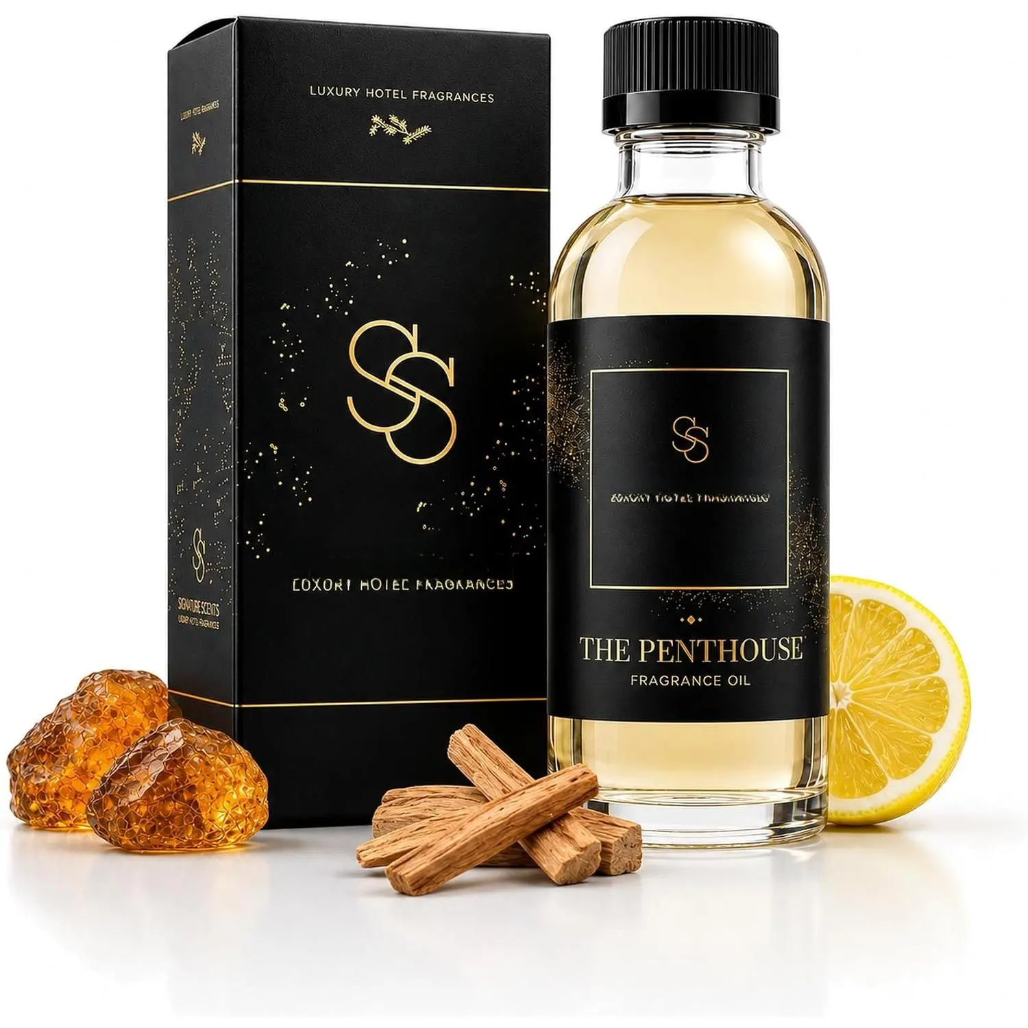 Luxury Hotel Diffuser Oil for Hotels and Homes -  Oils for use with an Essential Oil Diffuser at  - -Scent Diffuser Oil Blend (The Penthouse) 4.05fl oz (120ml)