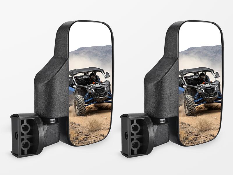 Nilight UTV Side Mirrors Universal Fit For 1.6in to 2in Roll Cages