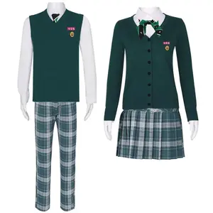 Movie All of Us Are Dead Cosplay Costumes Women JK Hyosan High School Uniform Shirt Skirt Pants Halloween Couple Jacket Outfits