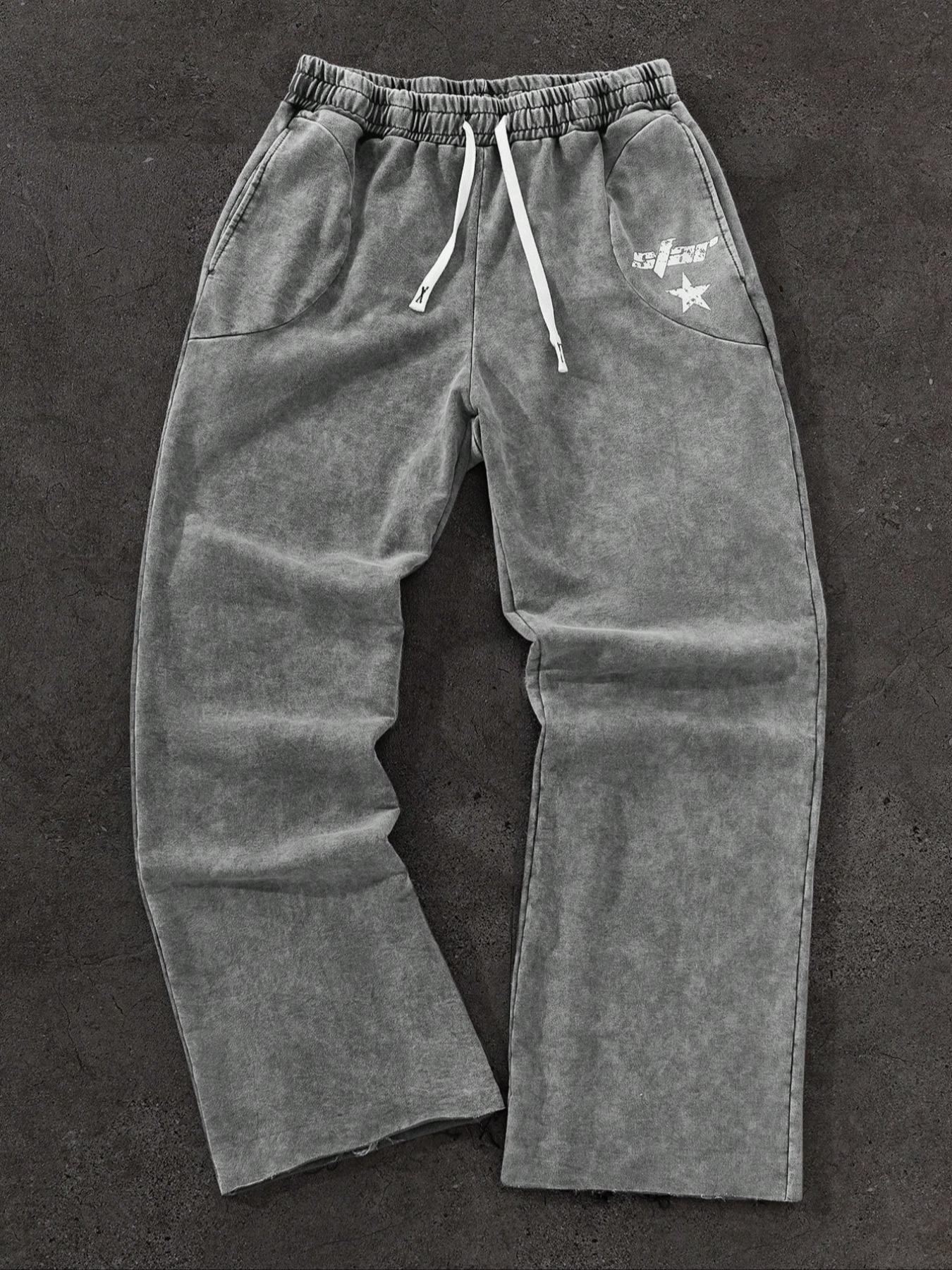 Vintage High-Quality Men's Casual Travel Pants, Drawstring Waist Design, Perfect for Commuting and Everyday Wear, Ideal Gift for Men, Casual Streetwear Pants