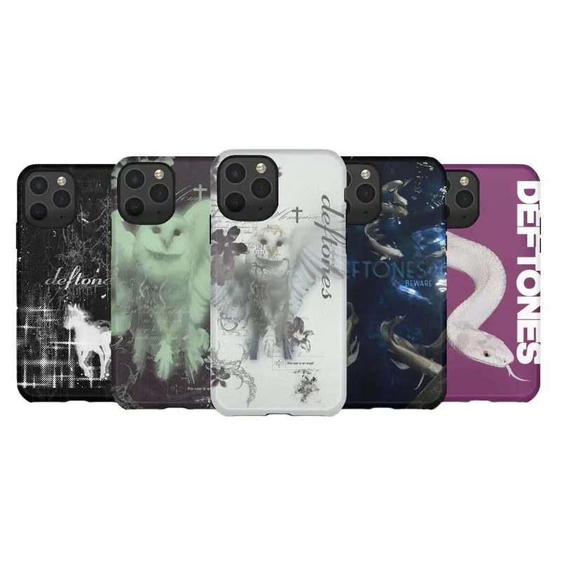 Deftones Aesthetic Smartphone Case - Durable Protection, Drop-Resistant TPU Accessories, White Pony & Diamond Eyes Alternative Rock Cover, Raised Edge Scratch Guard, Specific Fits for iPhone 11-17 Pro Max/Plus & Samsung Galaxy S23-25 Series, Devices