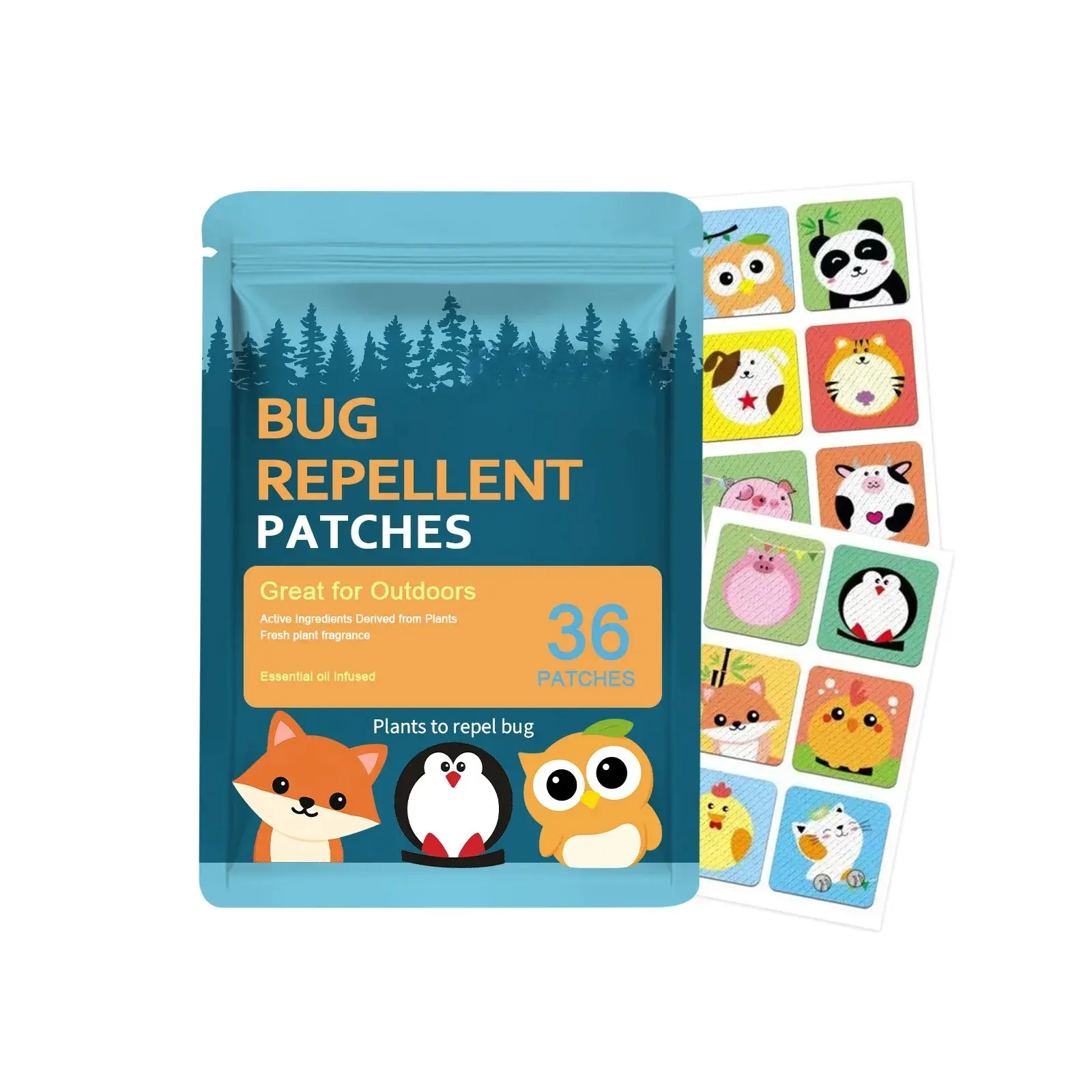 Wearable Skin Care Patch, Gentle Herbal, Fresh, Waterproof, Lightweight, Portable Daily Pack for Home and Travel (Smart Wearable Device Accessory)