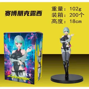 16CM Anime Game Cyberpunk: Edgerunners Rebecca Figure Desktop Decorations Model Toy Lucy Collection David Martinez Aciton Figure