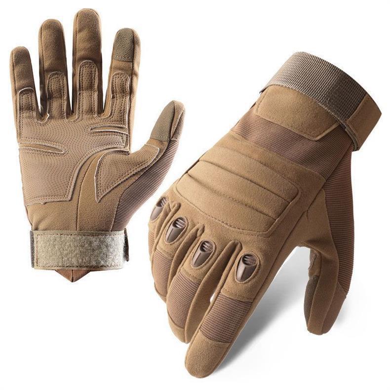 Tactical gloves, unisex, full-finger, for outdoor sports, mountaineering, non-slip, special forces, military enthusiasts, motorcycle riding, hard shell gloves
