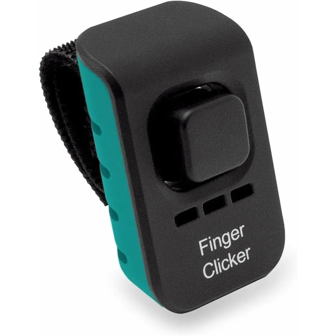 Educator Dog Training Finger Clicker with Audible Sound for Positive Reinforcement, Behavior and Obedience Pet Trainer, Teal | Adjustable Click Sound | Velcro Finger Strap | Portable Trainer | Positive Reinforcement | Teal