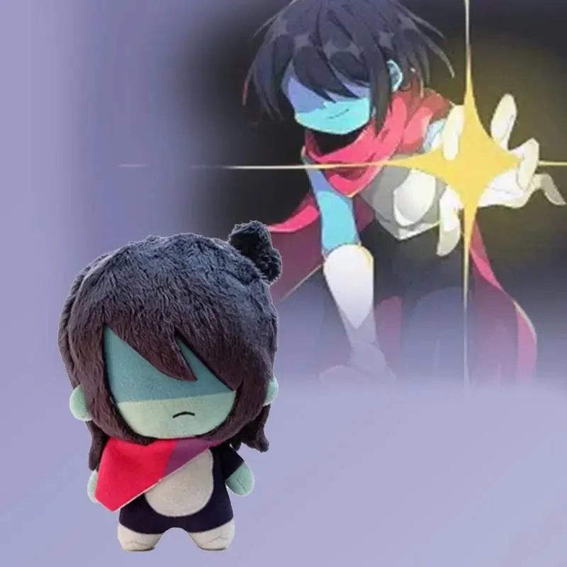 10cm Anime Deltarune Kris Plushie Stuffed Doll Toys Kris Plush Backpack Pendant Keychain Doll Kawaii Doll Birthday Xmas Gifts